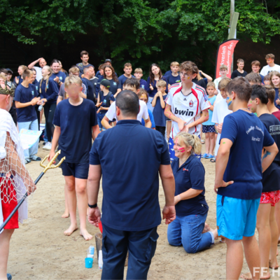 Bild vergr&ouml;&szlig;ern: Neptunfest mit Taufe der Kreisjugendwartin
